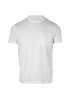 Prada Triangle Logo T-shirt, £150, Clothing, White, Cotton, Front view