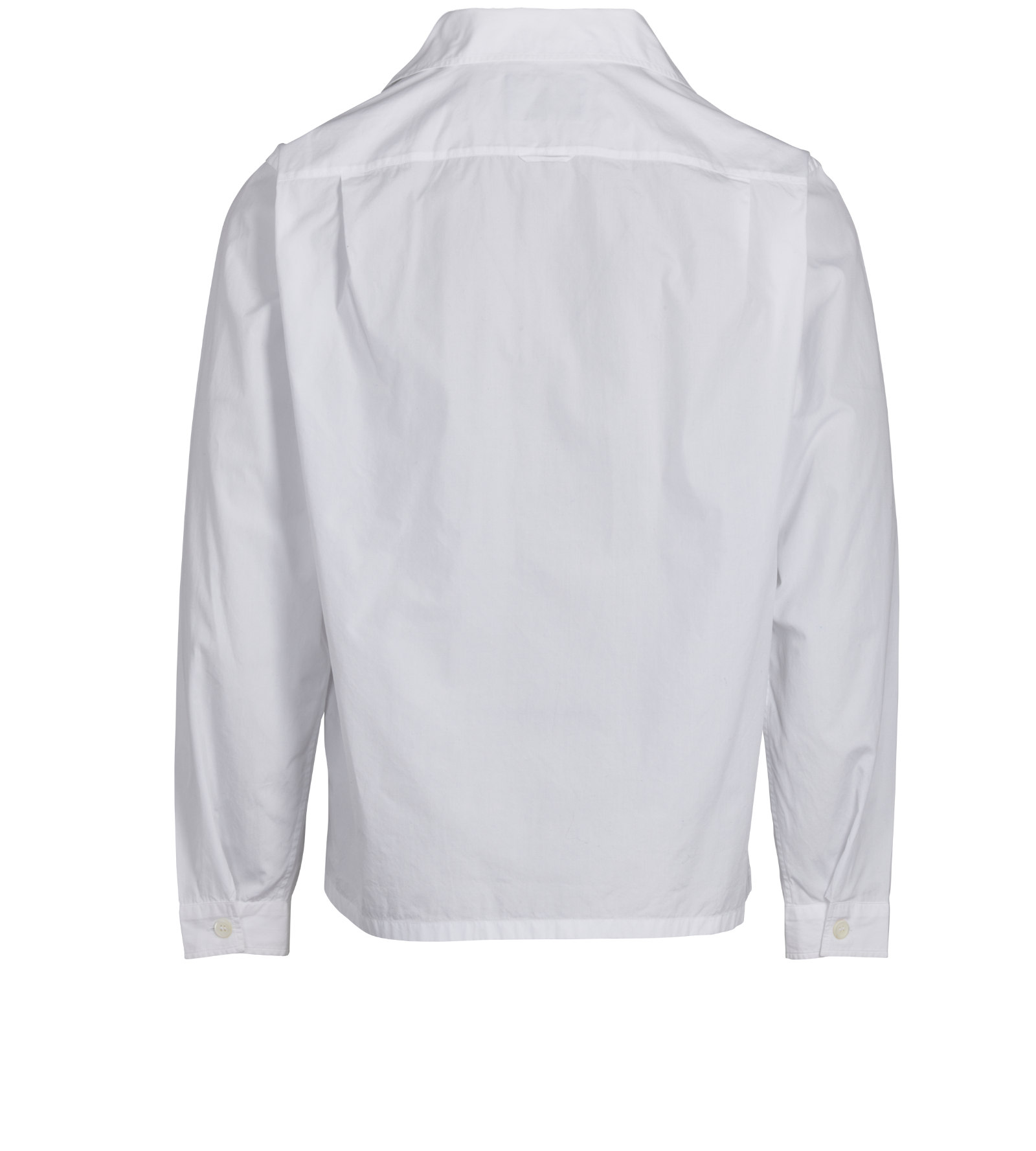 Prada Button-up Shirt, &pound;150, Clothing, White, Cotton, Back view