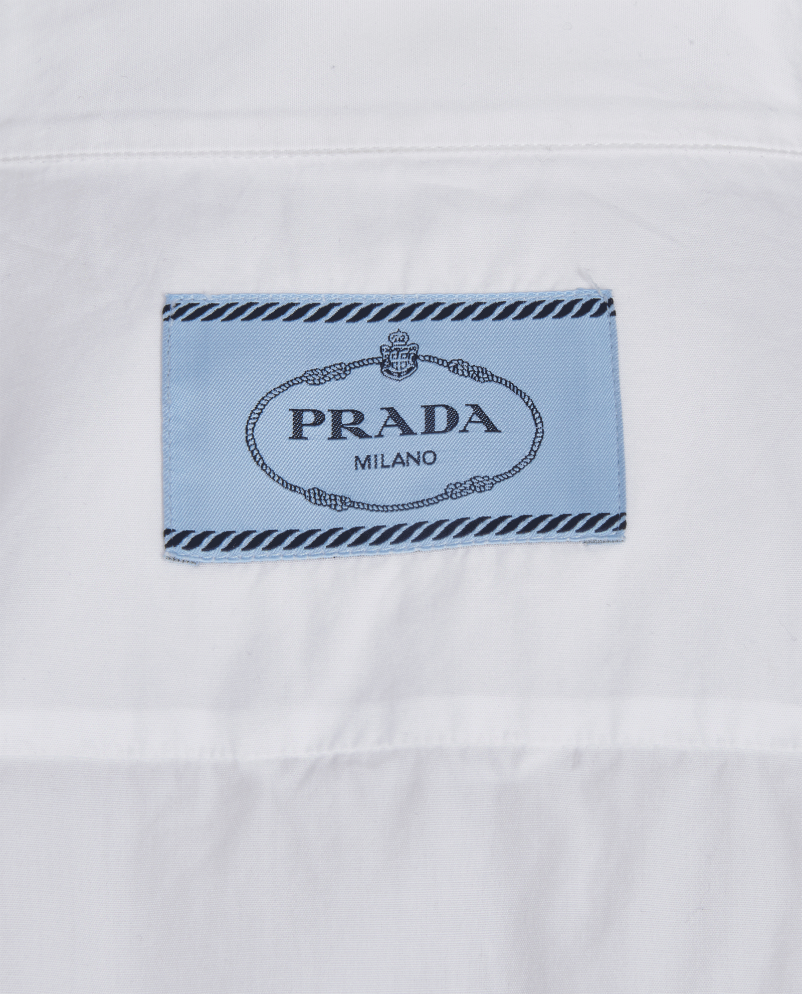 Prada Button-up Shirt, &pound;150, Clothing, White, Cotton, Other view