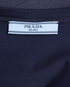 Prada Logo T-Shirt, &pound;110, Clothing, Navy, Cotton, Other view