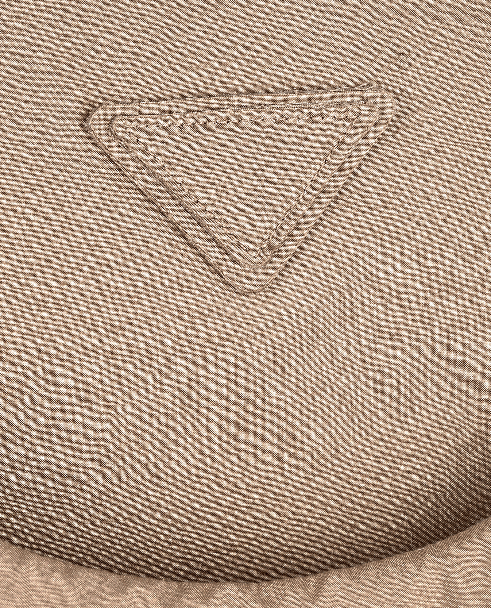 Prada Puffer Sleeveless Top, &pound;250, Clothing, Taupe, Cotton/Down Feathers, Other view