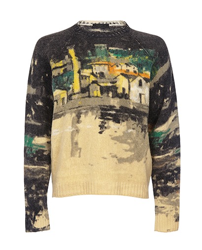 Prada House Motif Sweater, front view