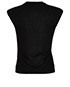 Prada Ruched Fine Knit Top, back view