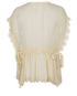 REDValentino Lace Overlay Blouse, back view