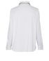 REDValentino Stretch Cotton Poplin Collared Shirt, back view