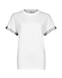REDValentino Lace Trim T Shirt, front view