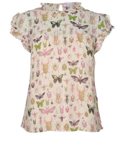 REDValentino Insect Print Blouse, front view