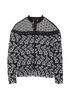 Self Portrait Floral Lace Blouse, back view