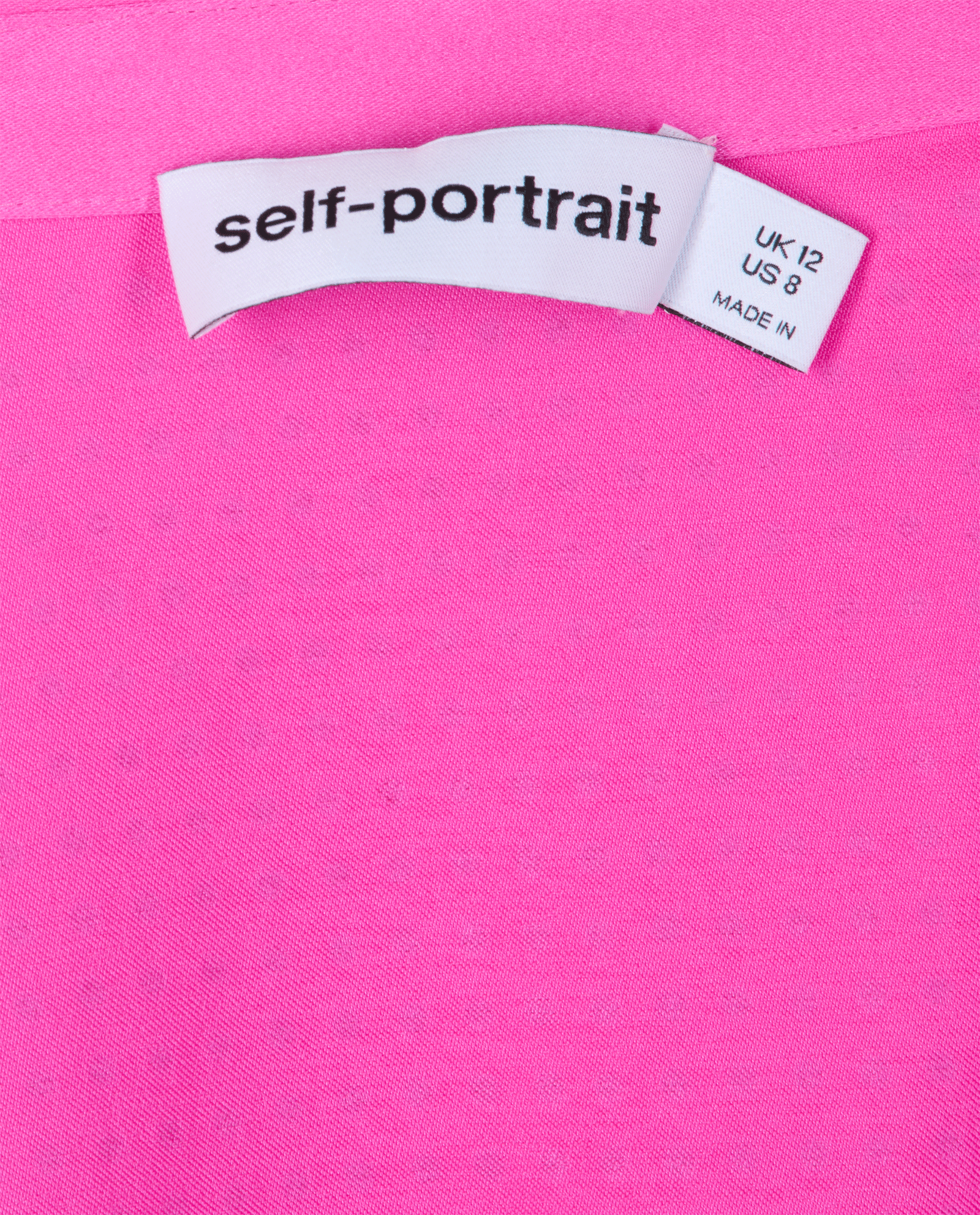 Self-Portrait Crystal Embellished Shirt, &pound;130, Clothing, Pink, Polyester (Polymer), Other view