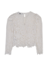 Self-Portrait Floral Long Sleeve Top, back view