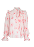 Self-Portrait Floral Print Blouse, front view