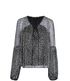 Stella McCartney Polka Dot Shimmer Blouse, &pound;110, Clothing, Black, Silk, Front view