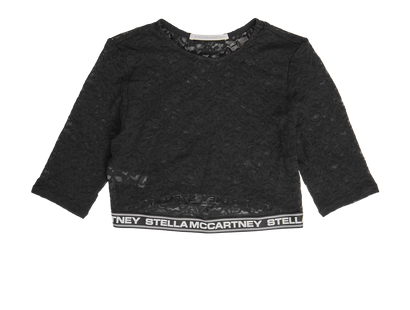 Stella McCartney Lace Crop Top, front view