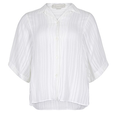 Stella McCartney Striped Sheer Top, front view