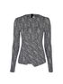 Stella McCartney Two-Tone Long Sleeved Top, front view