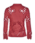 Tory Burch Lace Patch Top, back view
