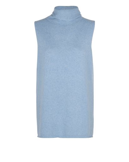 The Row Sleeveless Turtleneck Top, front view