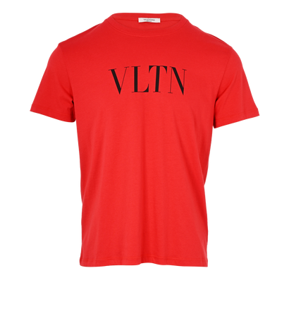 Valentino T-Shirt, £150, Clothing, Red, Cotton, Front view