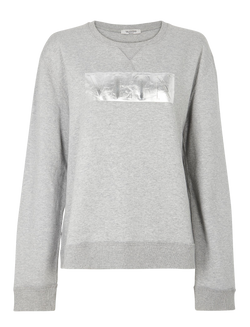 Valentino VLNT Sweater, Cotton, Grey, Sz L, 2*