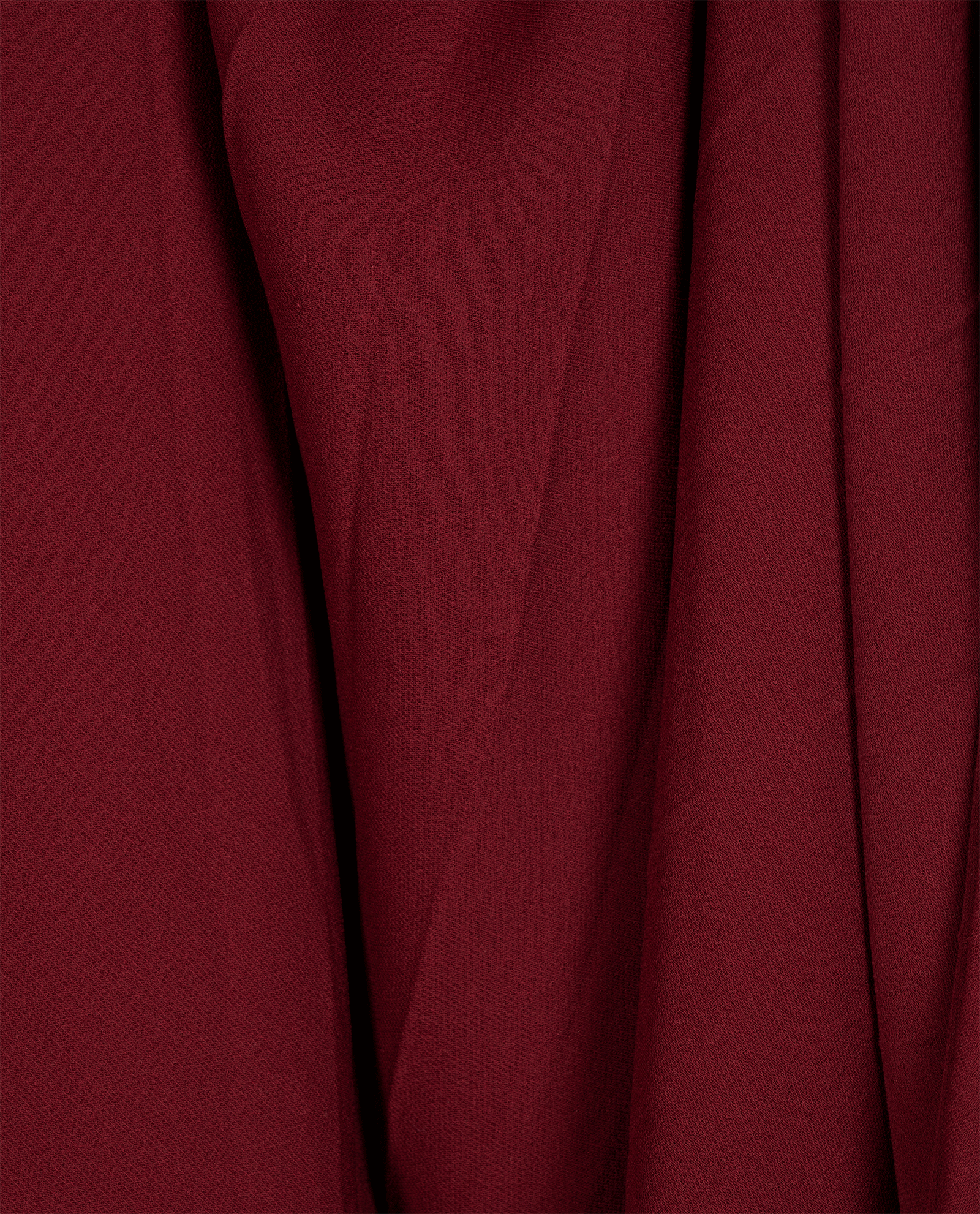 Valentino Gathered Blouse, &pound;210, Clothing, Burgundy, Silk, Other view