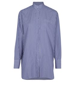 Valentino PinStripe Shirt, Cotton, Blue/White, UK8, 3*