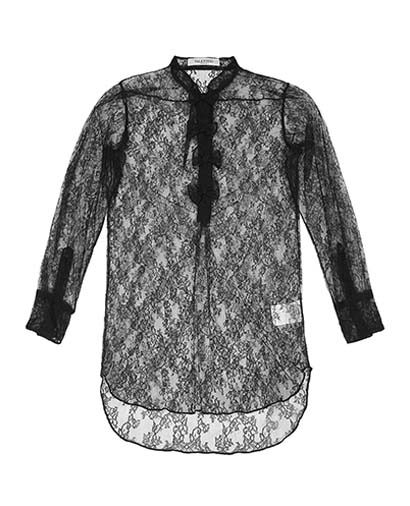 Valentino Sheer Lace Top, front view