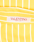 Valentino Oversized Stripe Logo-Patch Shirt, other view