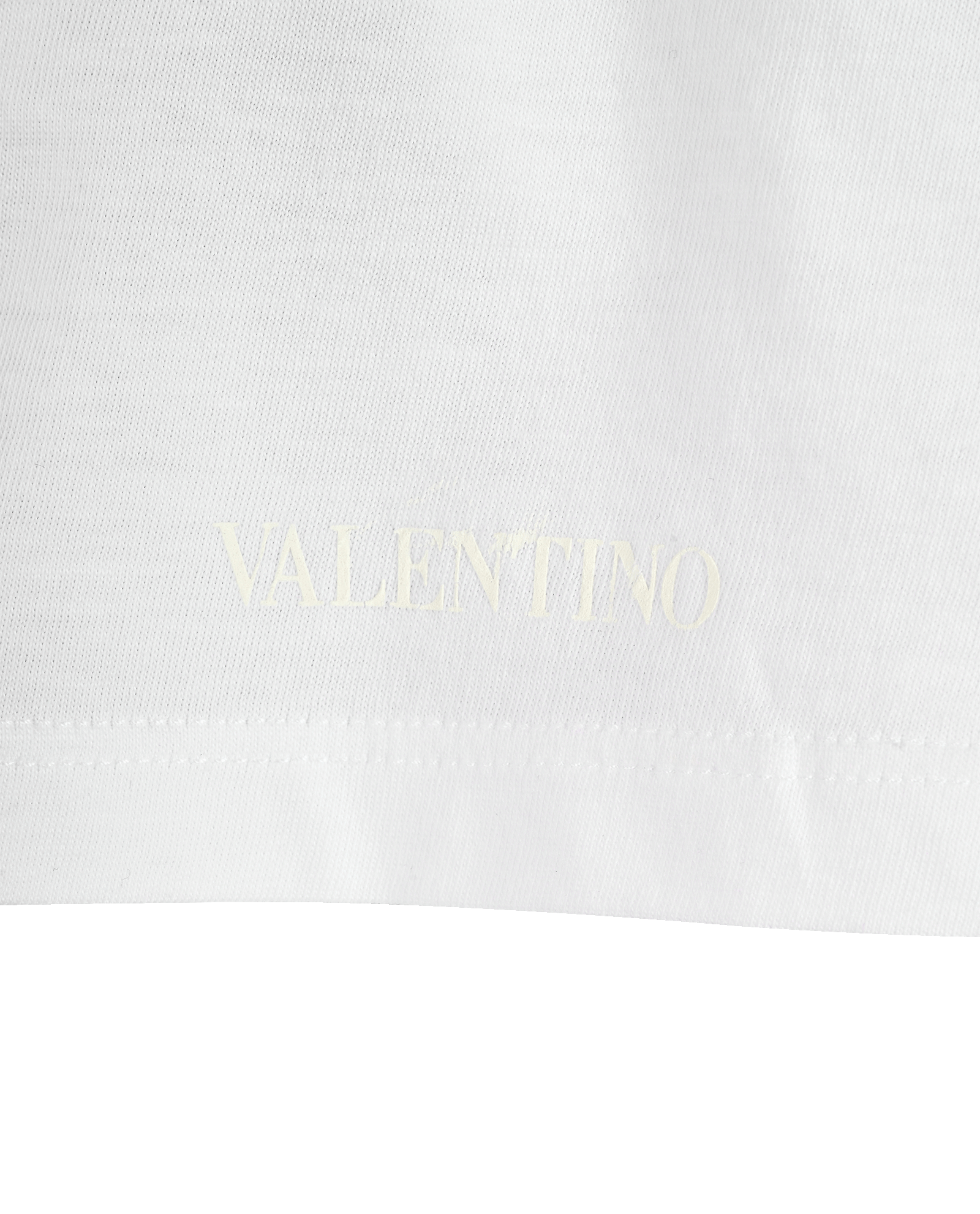 Valentino Oversized T-Shirt, &pound;110, Clothing, White, Cotton, Other view