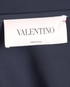Valentino Boxy Pockets Top, &pound;80, Clothing, Navy, Silk, Other view