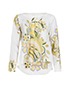 Valentino Floral Blouse, front view