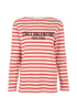 Valentino Striped Top, &pound;90, Clothing, Red/White, Cotton, Front view