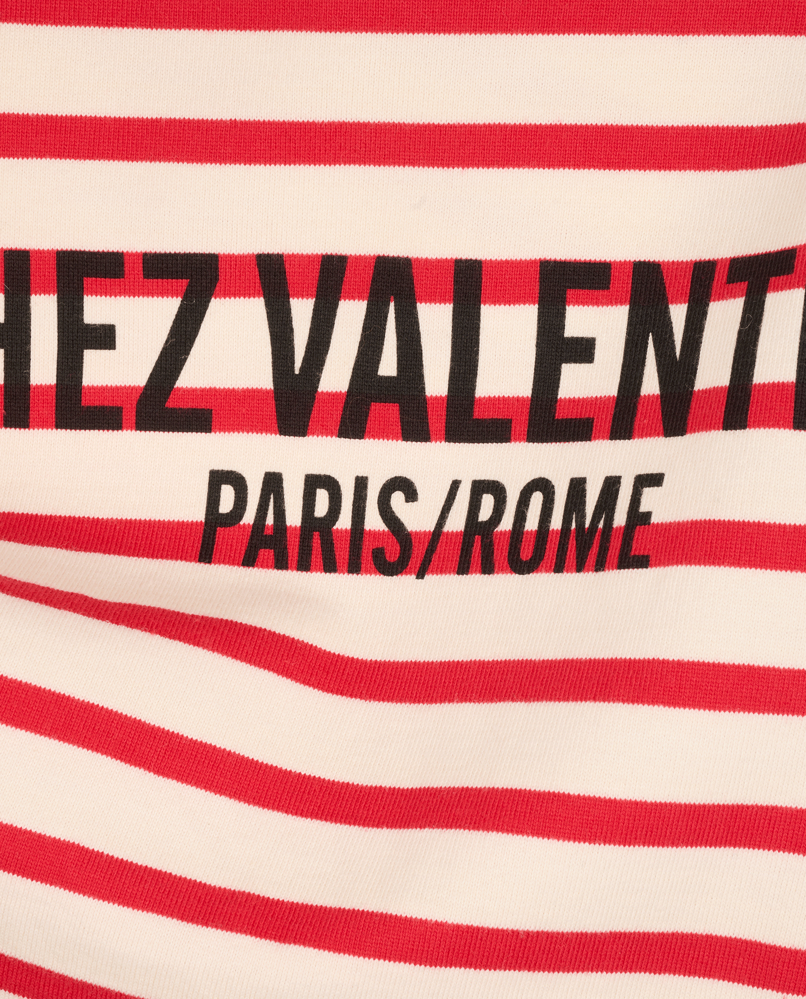 Valentino Striped Top, &pound;90, Clothing, Red/White, Cotton, Other view