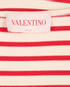 Valentino Striped Top, &pound;90, Clothing, Red/White, Cotton, Other view
