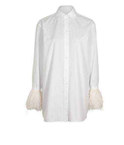 Valentino Shirt With Feathers, front view