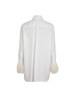 Valentino Shirt With Feathers, back view