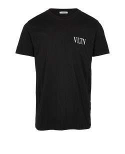 お買い得！！★Valentino★ VLTN Tシャツ Valentino Garavani logo-print T-shirt | Black | FARFETCH