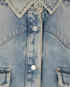 Valentino Distressed Denim Shirt, other view