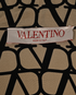 Valentino VLogo Blouse, £350, Clothing, Beige/Black, Silk, Other view