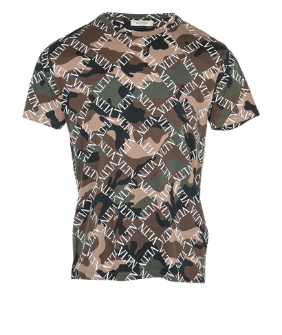 Valentino Camouflage Top, front view