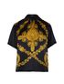 Versace Heritage Print Shirt, &pound;250, Clothing, Black/Gold/White, Silk, Front view
