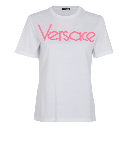 Versace Embroidered Logo T-Shirt, front view