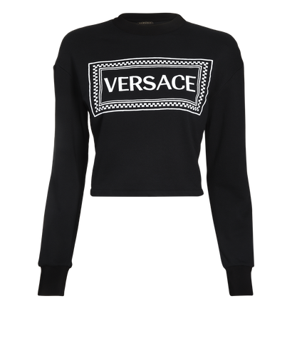 Versace Cropped Jumper, front view