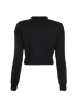Versace Cropped Jumper, back view