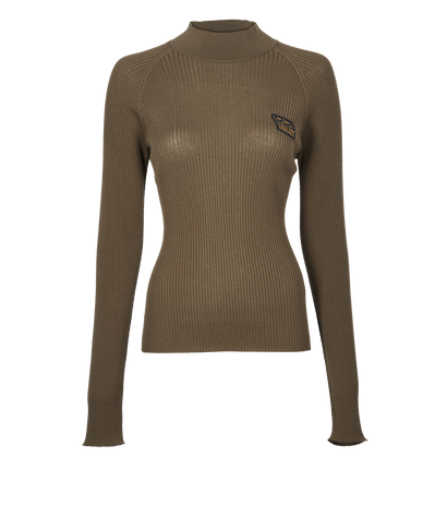 Versace Turtleneck Top, front view