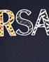Versace Logo T-Shirt, £140, Clothing, Blue, Cotton, Other view