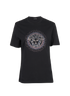 Versace Crystal Medusa T-Shirt, front view