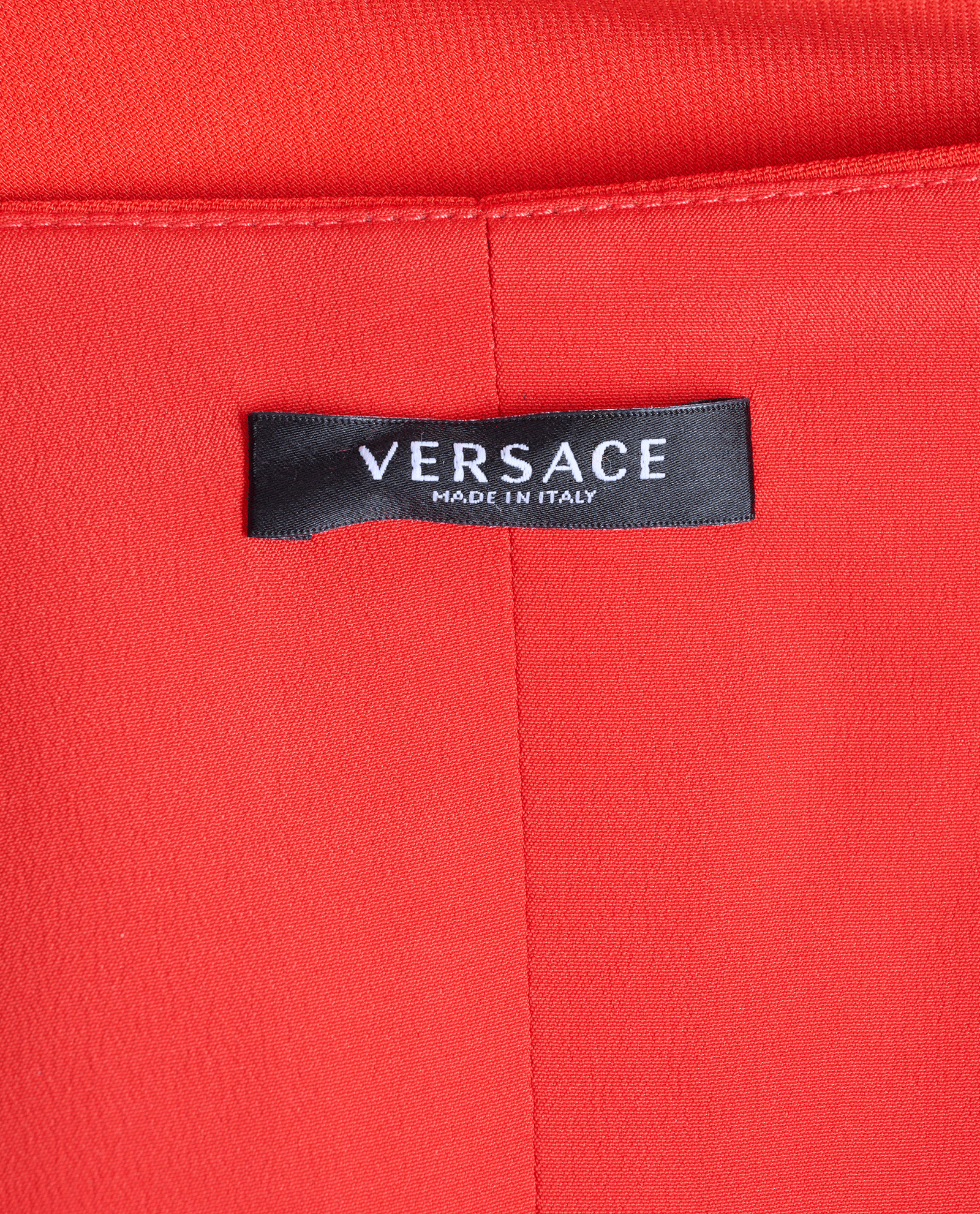 Versace Cady Cropped Top, &pound;180, Clothing, Red, Viscose, Other view