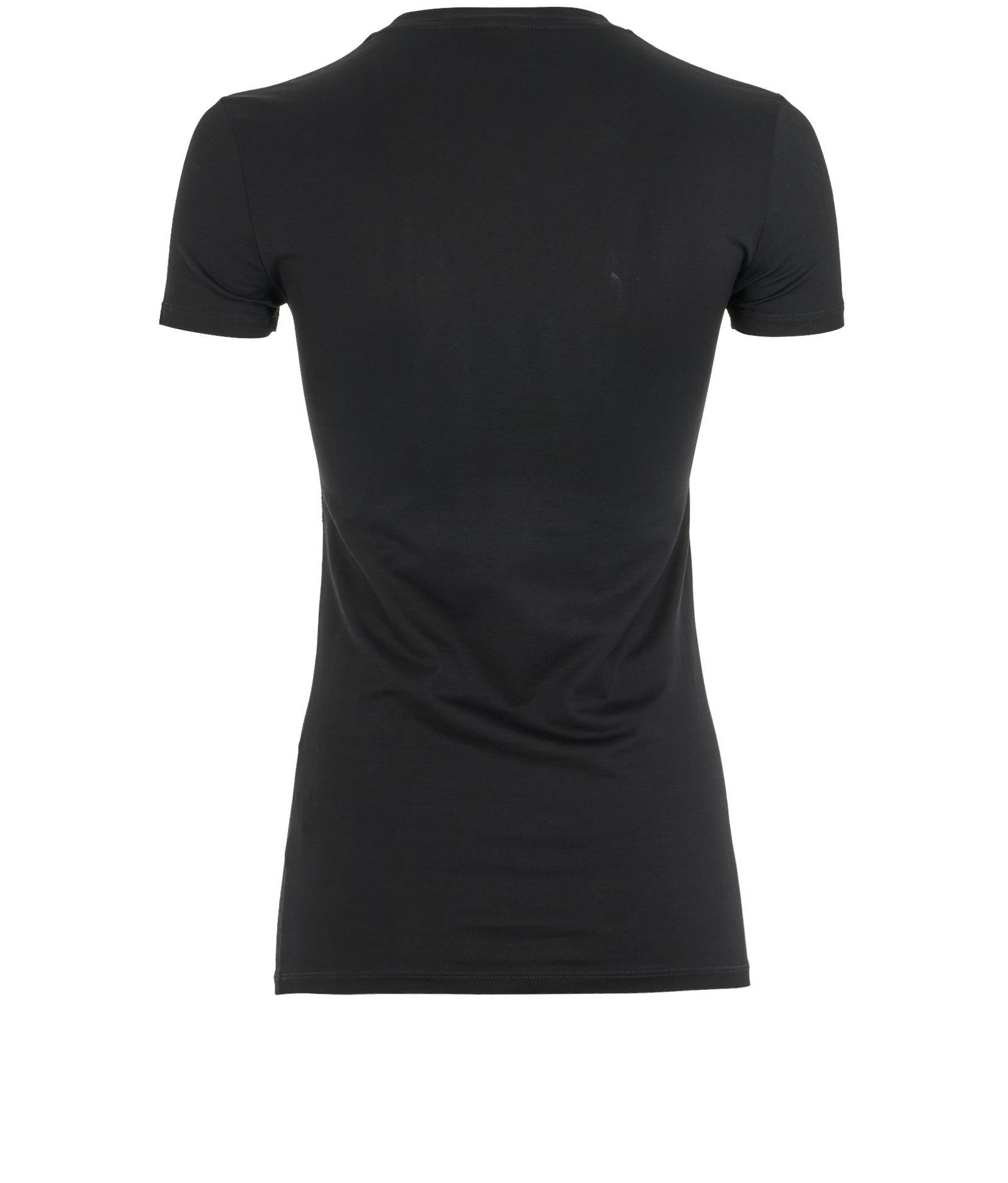 Versace Sequin Medusa T-shirt, &pound;120, Clothing, Black, Cotton, Back view