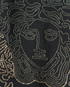 Versace Sequin Medusa T-shirt, &pound;120, Clothing, Black, Cotton, Other view
