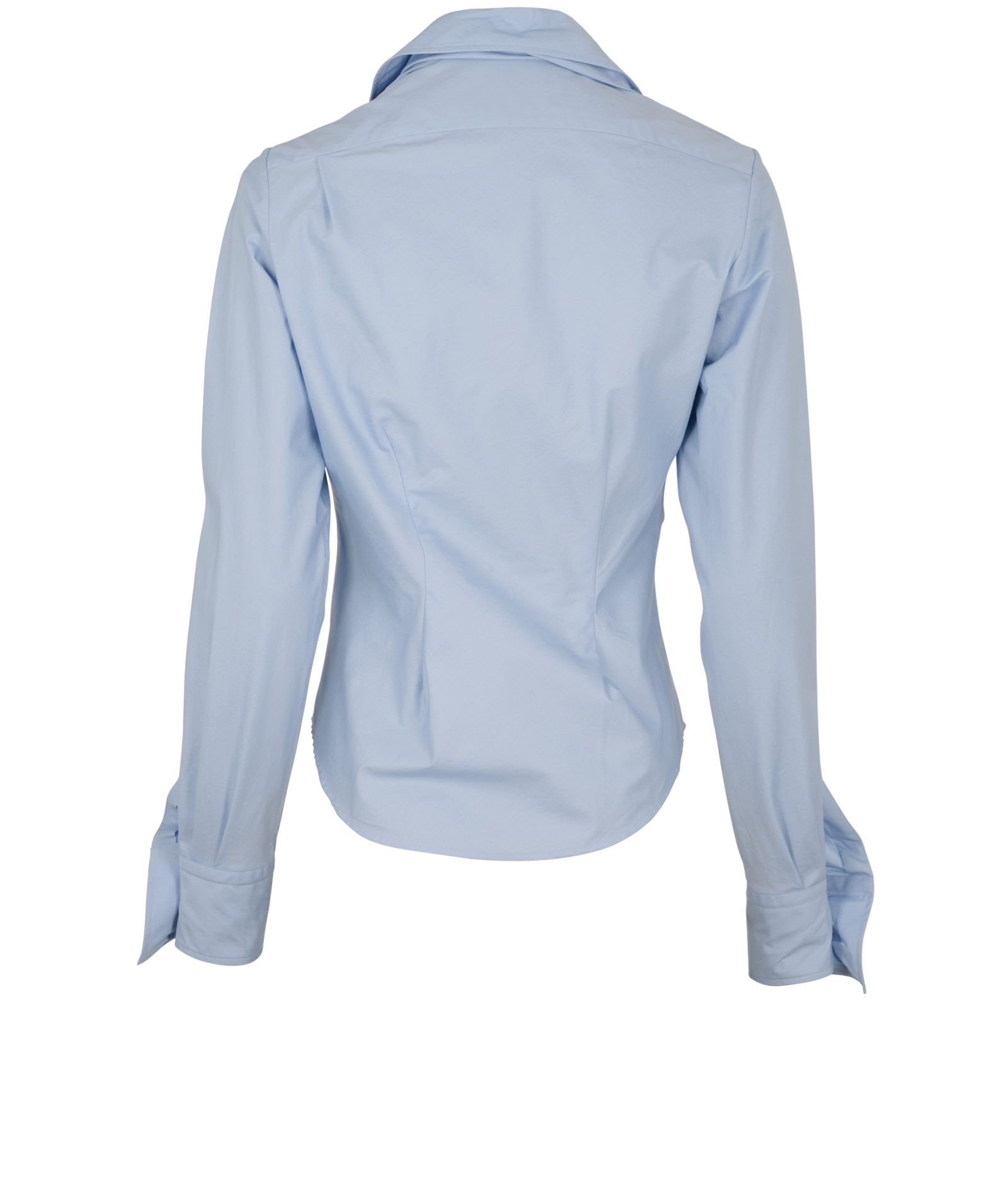 Vivienne Westwood Drunken Shirt, &pound;120, Clothing, Blue, Cotton, Back view